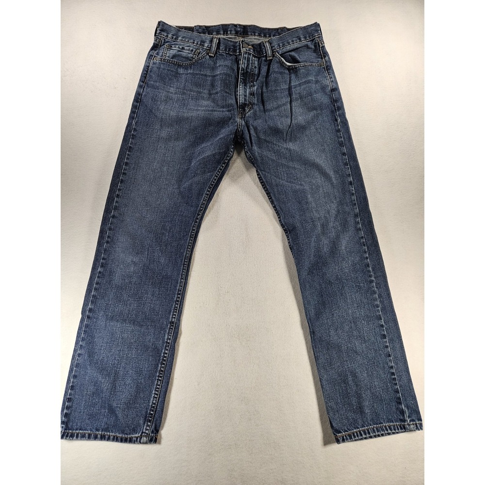 Levi's 505 Regular Fit Men's Jeans 38x32‎ Straight Leg Blue Medium Wash
